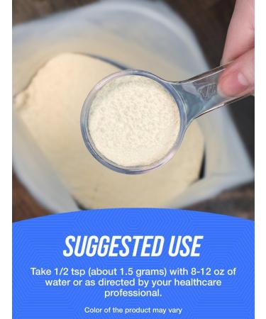 BulkSupplements.com Magnesium Taurate Powder - Magnesium and Mineral Supplement Heart and Nerve Health Support - Gluten Free 1.5g per Serving 250g (8.8 oz) (Pack of 1) - Buy Online on GoSupps.com