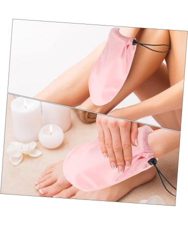 Beavorty 2 Pairs Wax Thermal Insulation Gloves Paraffin Thermal Paraffin Wax Foot Liners Warm Mittens Kerotherapy Hand Cover SPA Wax Warmer Wax Gloves Work Floor mat Plush Heel - Buy Online on GoSupps.com