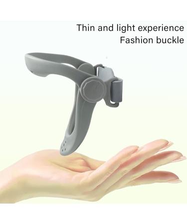 Tyenaza Neck Brace Neck Support Posture Corrector Neck Brace 360 Degree Adjustable Cervical Traction Device for Pain Pressure Relieve Grey - Buy Online on GoSupps.com