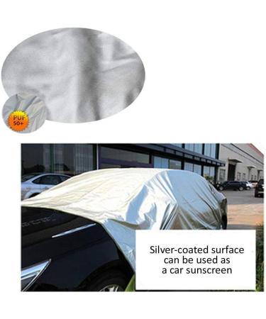 WoneNice 118x118 Camping Tarp with Insulated Silver Coating - Army Green Oversize for Tent, Footprint, Sun & Ground Protection - Ideal for Beach, Car, Camping & Adventure - Buy Online on GoSupps.com