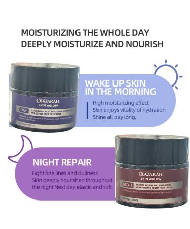 Night Face Cream & Skin Aglow Anti-Aging Moisturizing and Repair w/Retinol 1.05 oz - Buy Online on GoSupps.com