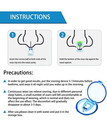 Snore Stopper Kit: 12 Pcs Anti-Snoring Nose Clips and Vents for Men and Women - Snoring Solution that Works - Buy Online on GoSupps.com