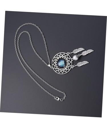 ORFOFE Jewelry Necklaces Silver Necklace Dream Catcher Necklace Dreamcatcher Sagittarius The Time - Buy Online on GoSupps.com