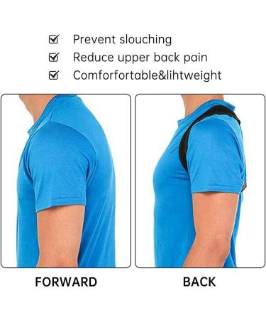 2-Pack Adjustable Posture Corrector - Upper Back Support Trainer for Men & Women | Improve Posture & Comfort - Buy Online on GoSupps.com