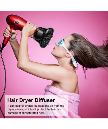 Universal Hair Dryer Diffuser for Curly Thick Waves - Black - Buy Online on GoSupps.com