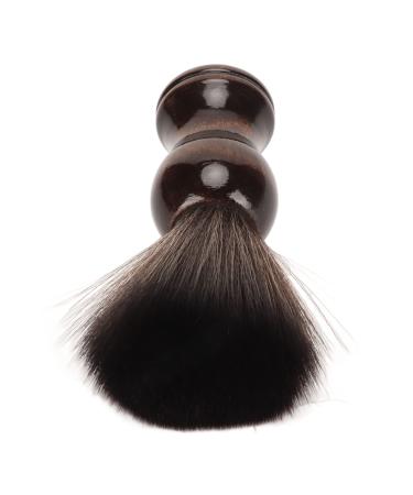 Beard Foam Brush Comfortable Shaving Brush for Men Nylon Bristles Portable Dirt Remover Soft for Salon