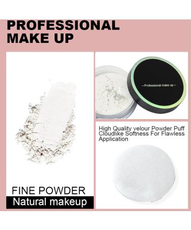 Fixing Face Setting Powder - Long Lasting Lightweight Powder for All Skin Types - Oil Control & Breathable Formula - 01White - Buy Online on GoSupps.com