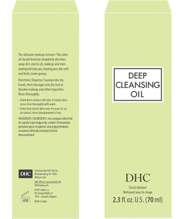 DHC Deep Cleansing Oil Small 2.3 fl. Oz - Buy Online on GoSupps.com