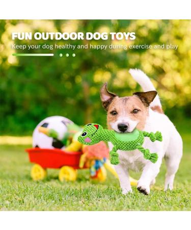 QKFON Plush Dog Toys - Squeaky Interactive Toys for Small to Large Dogs | Quality Pedagogical Stuffed Playthings - Buy Online on GoSupps.com