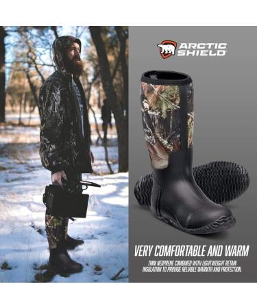 ArcticShield Waterproof Neoprene Outdoor Boots - Size 10 Camouflage - Buy Online on GoSupps.com