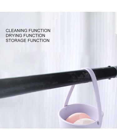 Makeup Brush Cleaner Bowl - Foldable Silicone Cleaning Tool for Brushes Sponges & Puffs | Portable Travel Brush Cleaner - Buy Online on GoSupps.com