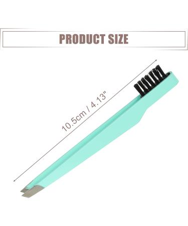 VOCOSTE 2 In1 Eyebrow Shaping Tool Eyebrow Clip Eyebrow Brush Green - Buy Online on GoSupps.com