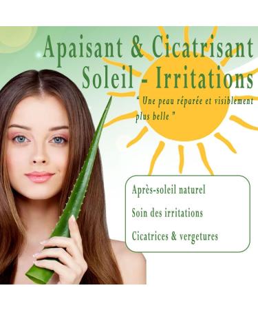  MYTONIC BEAUTE Organic and Pure Aloe Vera Gel 99.5% - Natural Moisturizer for Face Body and Hair - Calming After Shave Natural After Sun Hair Care Hair Plating | MYTONIC BEAUTE - Buy Online on GoSupps.com