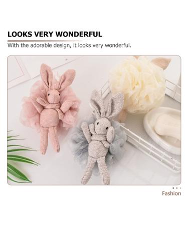 Beaupretty 3Pcs Bath Loofah Shower Animal Exfoliating Body Scrubber Set - Buy Online on GoSupps.com