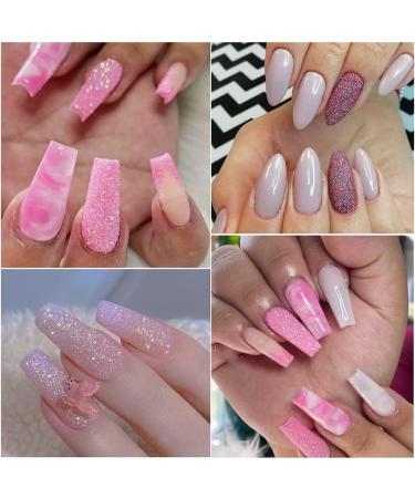 6 Grids Ultrafine Glitter Glow Luminous Nail Art Powder - Glow in The Dark - Buy Online on GoSupps.com