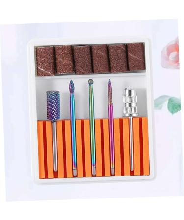 Ipetboom 1 Set Nail Drill Bits Tungsten Steel Equipment 6.5x5.5cm Orange - Buy Online on GoSupps.com