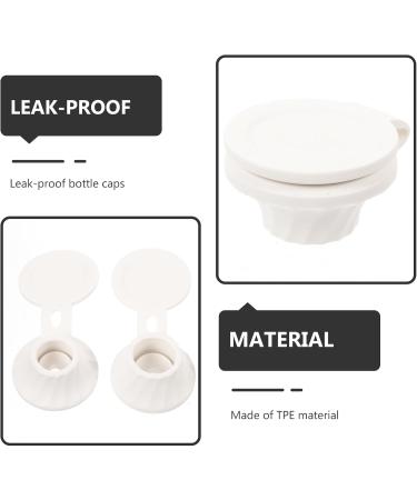 Beaupretty 3pcs Bottle Emptying Caps - Upside Down Caps for Shampoo Shower Gel & Lotions - Ideal for Kitchen Condiments - International Shipping - Buy Online on GoSupps.com