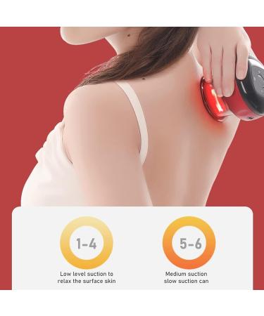 Electronic Cupping Therapy Device - Intelligent Pain Relief & Massage Tool with 6 Cups - Guasha Cupping for Back & Body - Buy Online on GoSupps.com