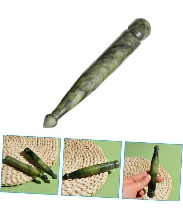 Minkissy 5pcs Jade Acupuncture Pen Set - Gua Sha Jade Scraping Plate & Acupressure Tool for Massage & Pain Relief - International Shipping Available - Buy Online on GoSupps.com