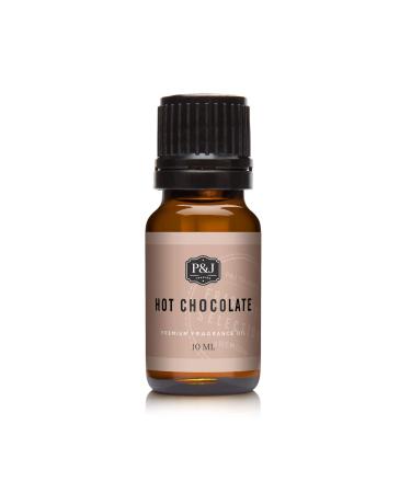 P&J Trading Fragrance Oil | Hot Chocolate Oil 10ml - Candle Scents for Candle Making Freshie Scents Soap Making Supplies Diffuser Oil Scents