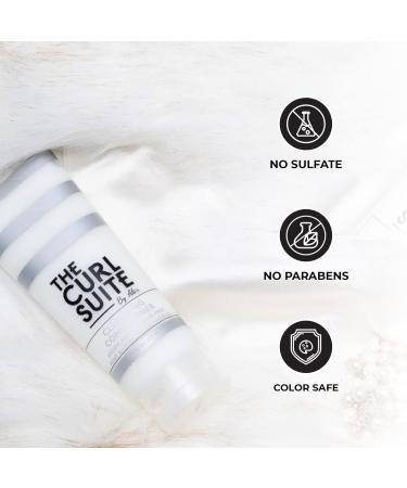 Curly Hair Conditioner with Goji Berry & Red Wine | Sulfate-Free Anti-Frizz & Hydration (8 OZ - Buy Online on GoSupps.com