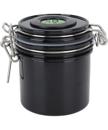 Eyelash Glue Storage Tank Sealed Hygrometer Large Capacity Eyelash Glue Storage Jar 250ml Screen for Eyelash Shop (Black) - Buy Online on GoSupps.com