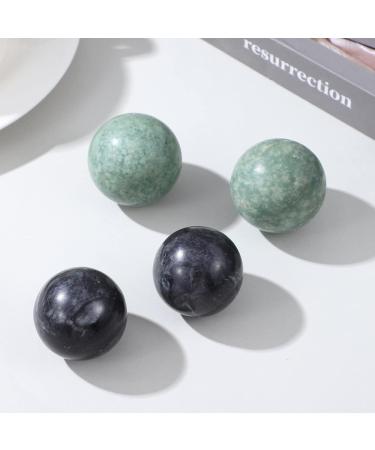 Buy Ipetboom Baoding Balls - Marble Pattern Natural Stone Hand Exercise & Massage Balls for Health & Tension Relief - Buy Online on GoSupps.com