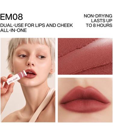  INTO YOU INTO YOU EM08 Long Lasting Matte Liquid Lipstick with Intense Colour Rendering - Buy Online on GoSupps.com