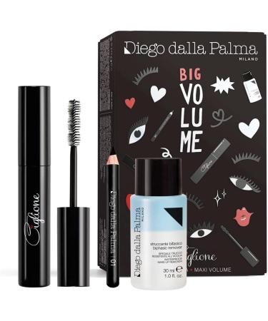  diego dalla palma Diego Dalla Palma Cillon Big Volume Kit Mini Mascara and Biphasic Makeup Remover 30ml - Buy Online on GoSupps.com