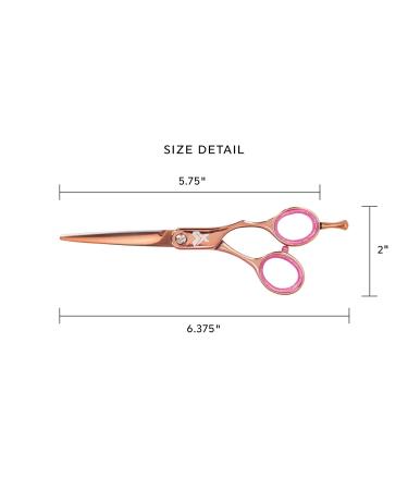 Buy Cricket Shear Xpressions 5.75" Professional Hair Cutting Scissors - Japanese Stainless Steel Shears by Hey Rosie for Precision & Style - International Shipping Available - Buy Online on GoSupps.com