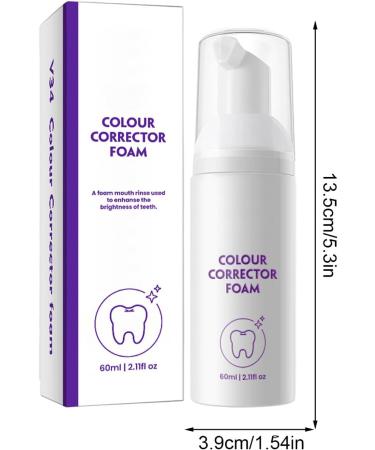  SOYDAN Color-correcting foam 60g travel-size refreshing toothpaste with mint flavor advanced gum repair toothpaste effective toothpaste for cleaning - Buy Online on GoSupps.com