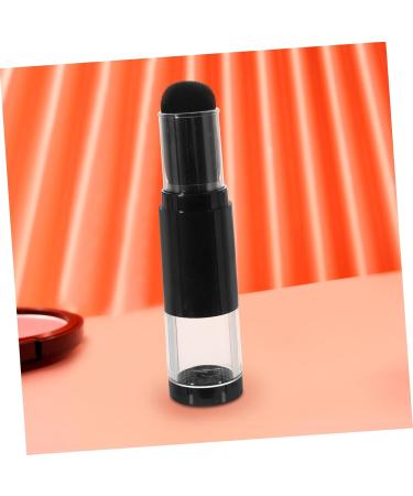 minkissy Refillable Powder Brush for Loose Powder Concealer Brush Bottle Foundation Brush with Cover Powder Cosmetics Brush Powder Puff Tools Travel Contour Brush Plastic Flat Top - Buy Online on GoSupps.com