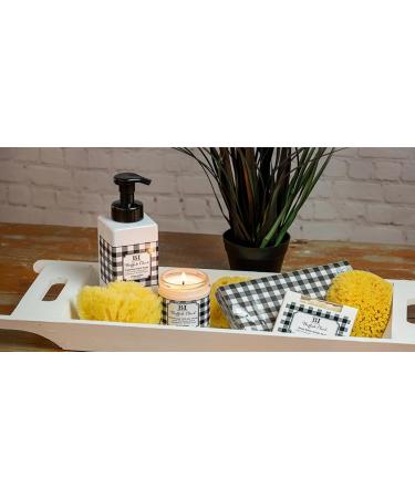 Boston International Scented Bar Soaps - Artisan Cold Process Soap Made in the USA | 4.5 oz Buffalo Check (Woodsy Spice Bergamot Fresh Basil) - Buy Internationally - Buy Online on GoSupps.com