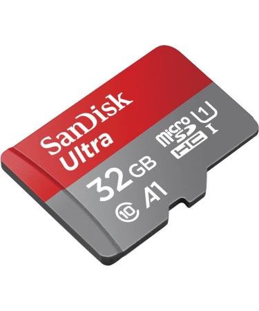 SanDisk 32GB Ultra MicroSDHC Memory Card with Adapter - 98MB/s, C10, U1, A1, Full HD - SDSQUAR-032G-GN6MA - Buy Online on GoSupps.com