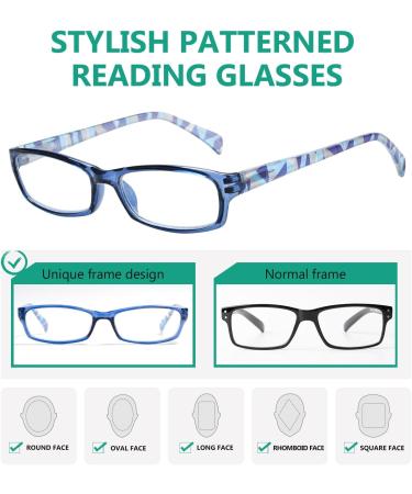 Shop Eyekepper 6 Pack Stylish Women s Reading Glasses - Spring Hinge Reading Aids for Ultimate Comfort - Buy Online on GoSupps.com