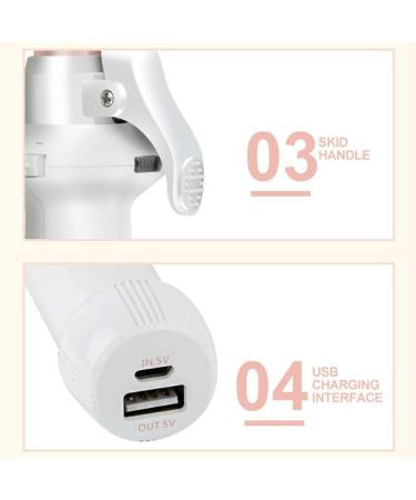 19mm Mini Schnurlos Curling Eisen - 2 in 1 USB Wiederaufladbar - Keramik Haarstyler & Lockenwickler f r Reisen - Perfekt f r Nass & Trockenverbrauch - Buy Online on GoSupps.com