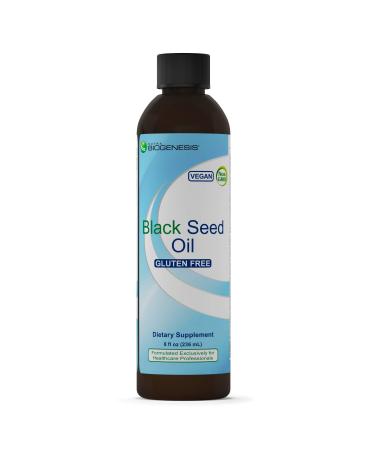 Nutra BioGenesis - Black Seed Oil - Black Cumin Seed Extract - Vegan Gluten Free Non-GMO - 8 Fluid Ounces