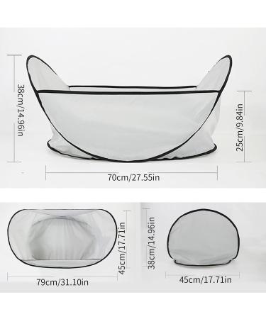 Fezewurs Fur Apron for Cats | Best Pet Shaving Bibs & Fur Care Cloak - Large Gray Shear Apron Accessories for Dogs & Cats - Buy Online on GoSupps.com