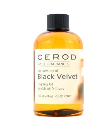 CEROD - Black Velvet Fragrance Oil for Cold Air Diffusers - Zesty Citrus Juicy Black Fig Floral Rose - 120mL