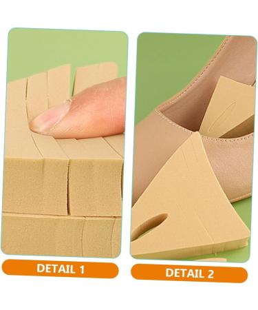 FOMIYES 20 Pairs Toe Plug Inserts for Men | Adjustable Cushion Shoe Fitter for Gym & Sport Sneakers | Unisex Shoe Toe Fillers - Buy Online on GoSupps.com