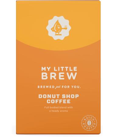 My Little Brew - Donut Shop Blend Single Serve K-cup Pod Compatible with Keurig K-Cup Brewers 24-Count - Buy Online on GoSupps.com