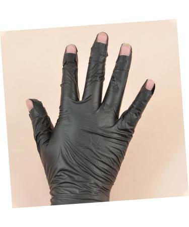 FRCOLOR 4 Sets Gel Nail Art Gloves Uv Gloves Disposable Gloves Nail Gel Anti Gloves Manicure Gloves Nail Tape for Nail Art Gel Nail Gloves Uv Protection Adhesive Tape PVC - Buy Online on GoSupps.com