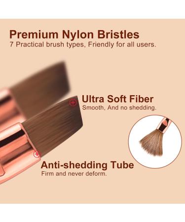 Shop KADS Nail Art Brushes Set - 7 Pcs Professional Nail Design Tools with Gel & Polish Brushes - Perfect for Nail Art Enthusiasts - Buy Online on GoSupps.com