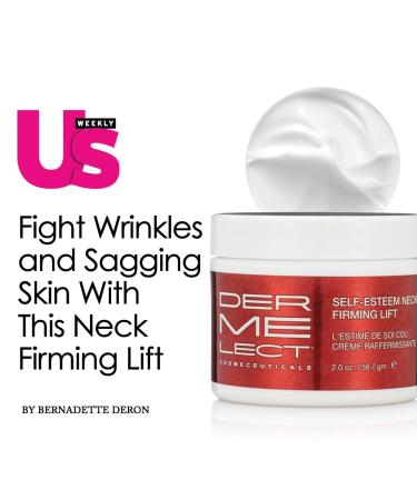Dermelect Self-Esteem Neck Firming Lift - Anti-Aging Cream for Neck & D collet AHA & BHA Hydrating Treatment with Avocado Oil & Squalene - Firming Solution for Sagging Skin & Tech Neck 2 oz - Buy Online on GoSupps.com