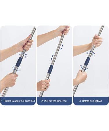 Window Washing Squeegee - Sower Squeegee Cleaning Squeegee Window Cleaning Tools with Extension Pole Glass Squeegee Window Scrubber Window Washer Squeegee - Buy Online on GoSupps.com