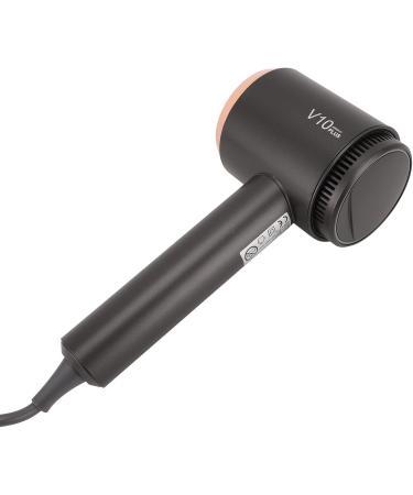 Negative Ion Blow Dryer High Toughness ABS Portable Hair Dryer Side Air Inlet Intelligent Temperature Control Quiet Non Slip for Travel (US Plug 110V) - Buy Online on GoSupps.com