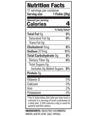 Gefen  Large Pickled Cucumber in Brine  19oz (2 Pack) - Buy Online on GoSupps.com