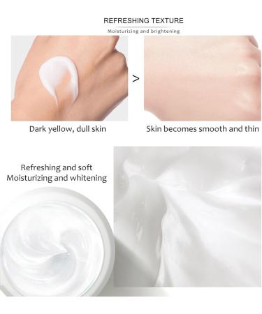 Kojic Acid Cream Skin Brighten Face Cream for Dark Spots Collagen Face Moisturizer Deep Nourshing Anti Wrinkle & Firming Daily Skin Care Cream Non-greasy 2.8 oz - Buy Online on GoSupps.com