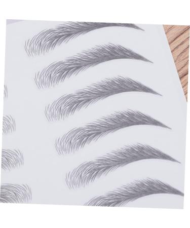 NOLITOY 2pcs 3d Eyebrow Stickers Makeup Eyebrow Tattoos Hair Kit Imitation Eyebrow Set Miss Eyebrow Trimming - Buy Online on GoSupps.com