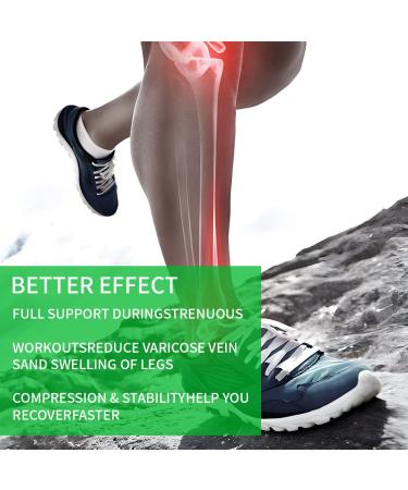 Tourmaline Acupressure Self-Heating Knee Sleeves | Black XL Men's and Women's Detox Sculpting Knee Pads - Buy Online on GoSupps.com